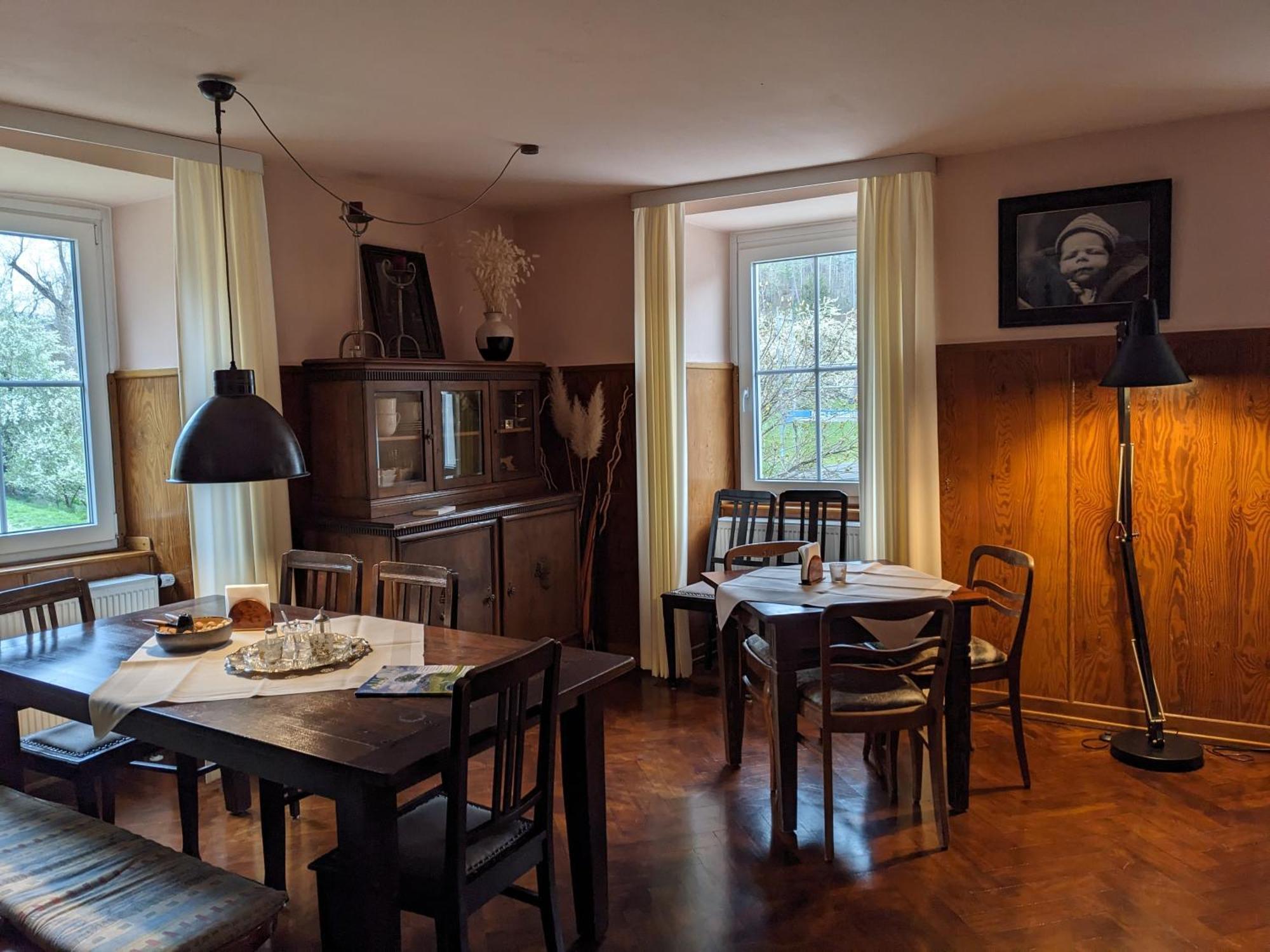 Landhotel Untere Muehle Strassberg Esterno foto